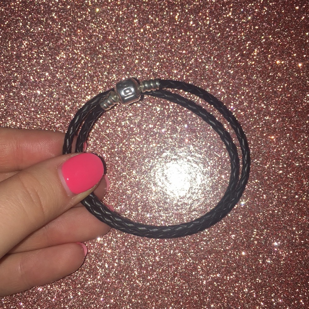 Pandora Leather Bracelet!